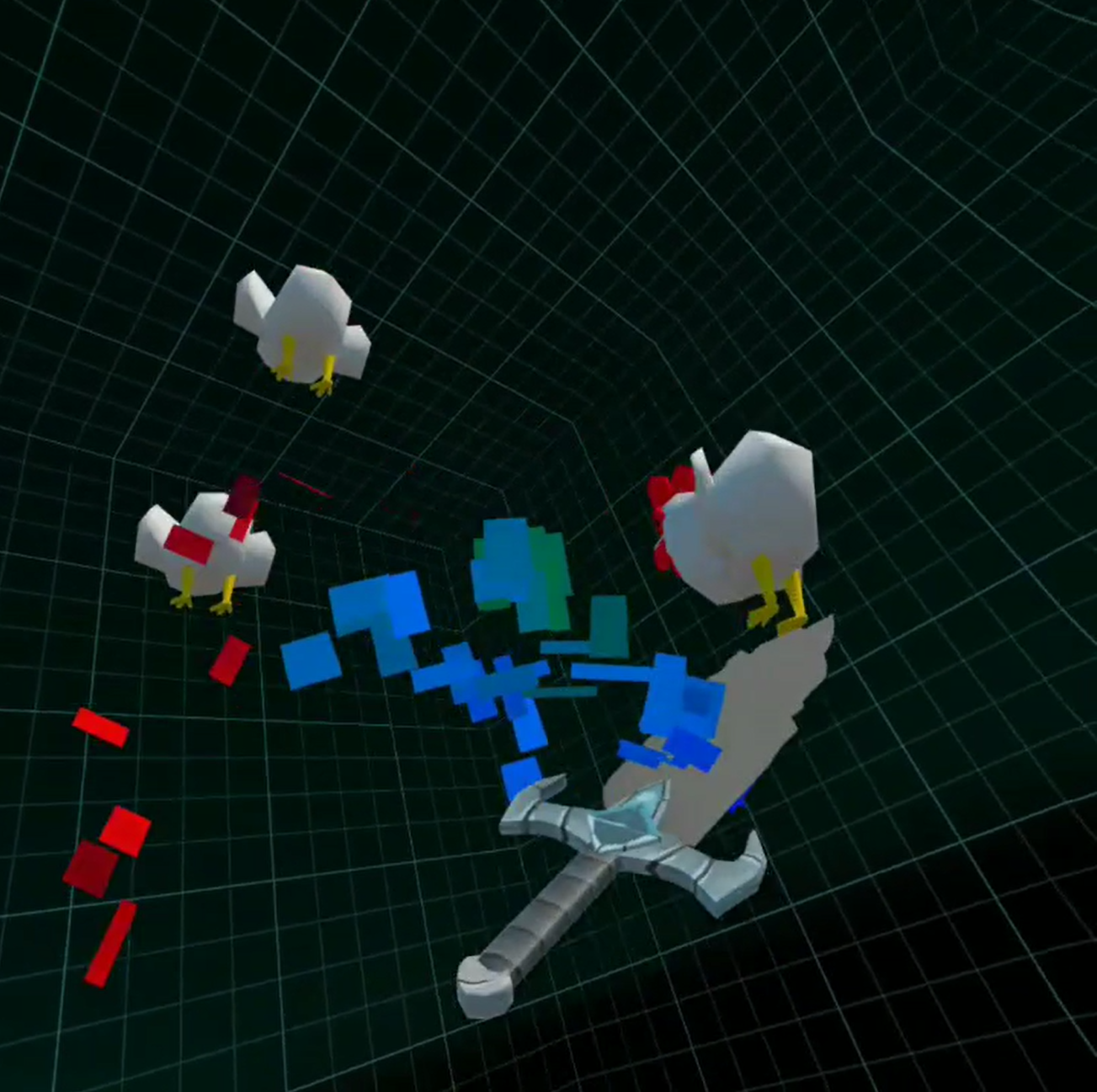 VR Chicken Saber