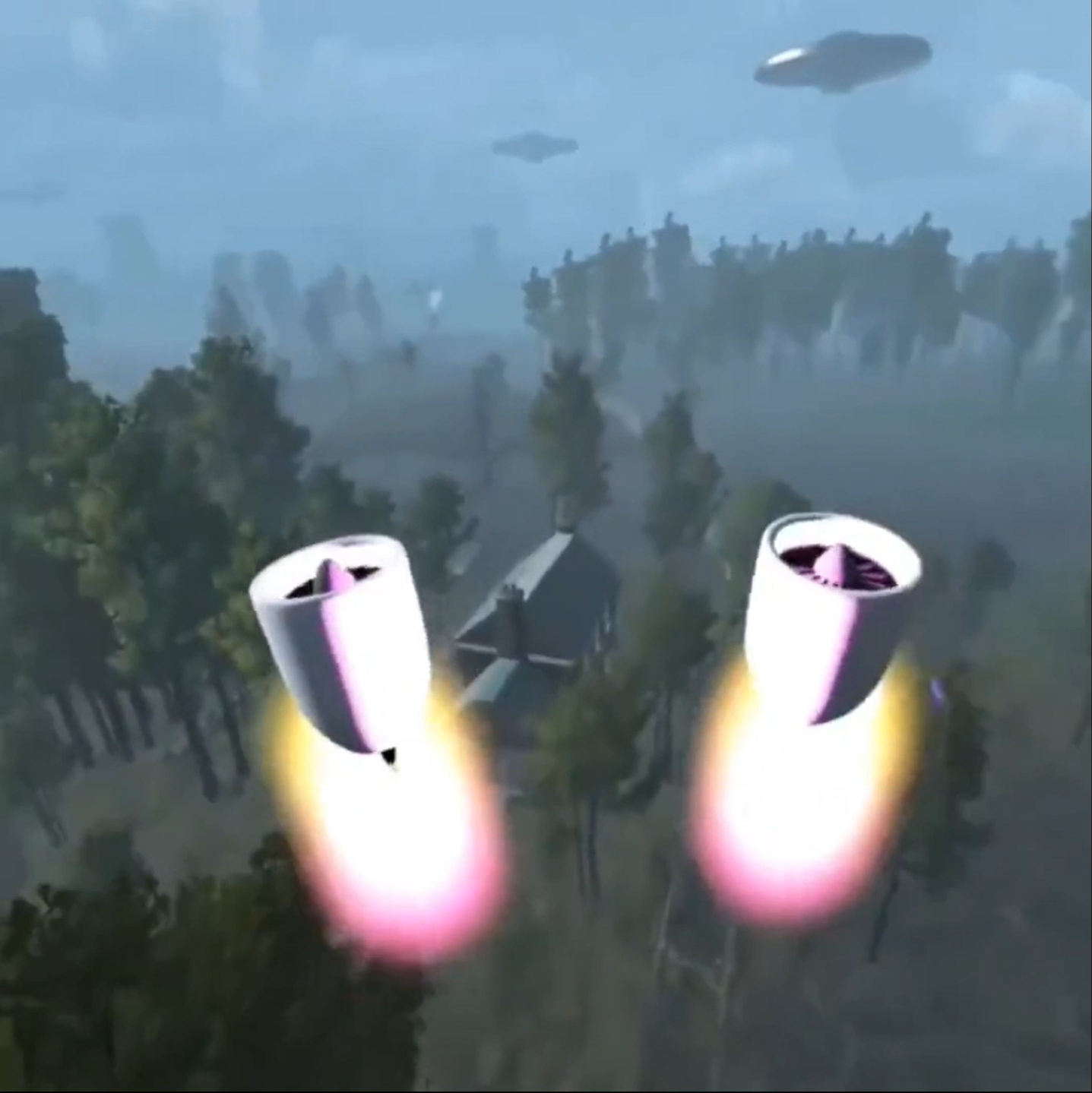 VR Rocket Travel